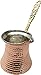 Copper Turkish Coffee Pot Stovetop Coffee Maker Cezve Jazva Jazwa Ibrik Briki (X - Large)