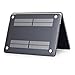 Se7enline 2016-2018 MacBook Pro 15 Case Soft-Touch Matte Plastic Hard Cover for MacBook Pro 15 inch A1707/A1990 with Touch Bar Touch ID with Sleeve, Keyboard Cover, Screen Protector, Dust plug, Black