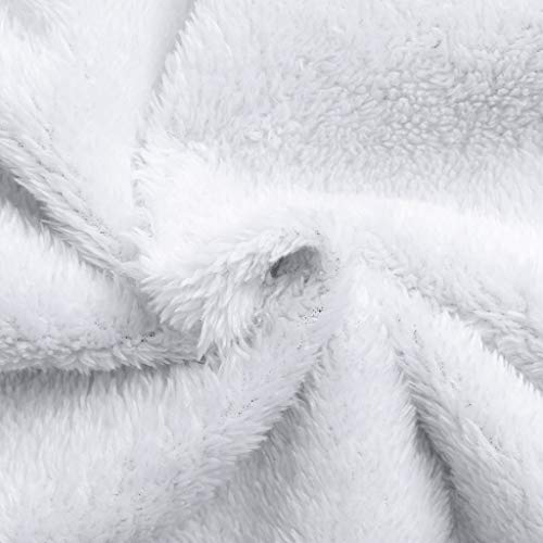 Women Casual Long Sleeve Solid Plush Thickening Outdoor Hoodie Waterproof Windproof Overcoat Lady Coat Outwear Jacket Overcoat Tops (S-5XL) - Thumbnail 4