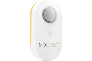 MOCREO LS1 Long Range Thermometer Freezer Alarm, IP66 Waterproof, App Email Alert, 2 Years Data Logging, Remote Temperature Sensor for Fridge, RV, Greenhouse, Animals (H5Pro Hub Required)