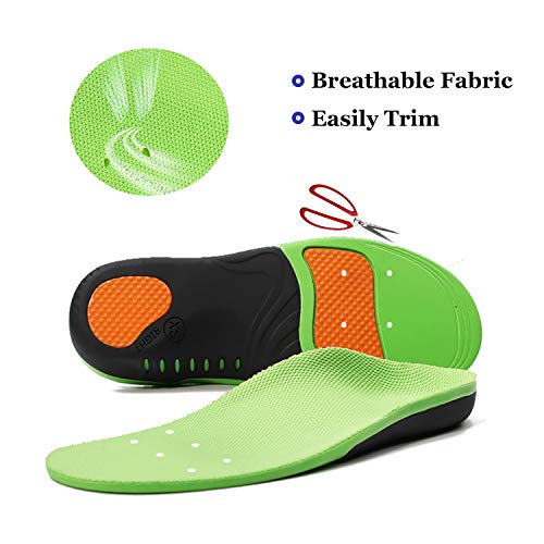 Plantar Fasciitis Arch Support Shoe Inserts Women & Men Insoles