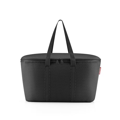 reisenthel coolerbag mesh Black - Kühltasche aus hochwertigem Polyestergewebe – Ideal für das Picknick, den Einkauf und unterwegs