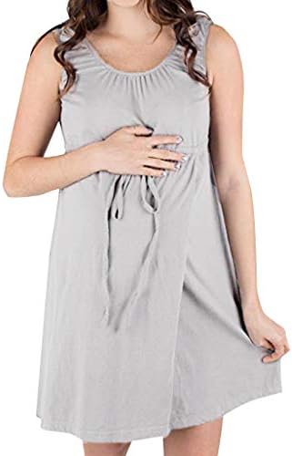 Dress for Women, Women Maternity Nursing Nightgown Nightdress Hospital Bag Pregnancy Breastfeed|Prom Dresses