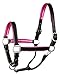 Perri's Leather Metallic Padded Leather Halter