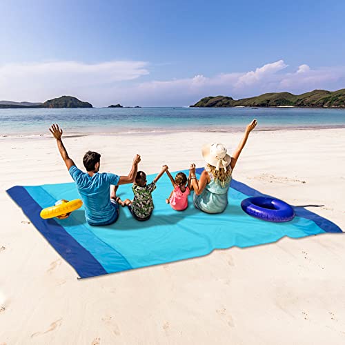 Beach blanket with stakes Clearance