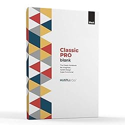 Thick Blank Journal Notebook with Unlined / Unruled