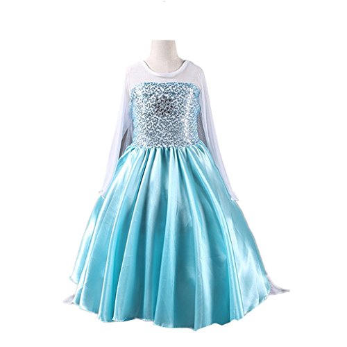 DreamHigh Little Girl's Snowflake Princess Fancy Dress Costume Size 5-6 Years