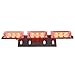XKTTSUEERCRR 54x LED Ultra Bright Emergency Service Vehicle Dash Deck Grill Warning Flashing Strobe Light (Red & Blue)