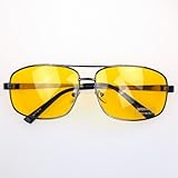 Night Driving Glasses Anti Glare Vision Driver Safety Sunglasses