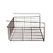 Spectrum Diversified Ashley Large Shelf, Kitchen Pantry Organization & Storage, Bathroom Cabinet Basket, Bronze