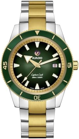 Amazon.com: Rado - Captain Cook Open Heart - Men's Automatic Swiss