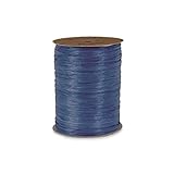 Royal Blue Matte Raffia Ribbon, 1/4