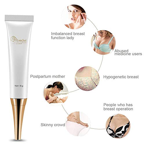 Breast Massage Cream-Natural Breast Enlargement Enhancement Supplement Massage Cream Essential Oil for Enlarging and Lifting Bust to Help Bust Size Up - Thumbnail 2