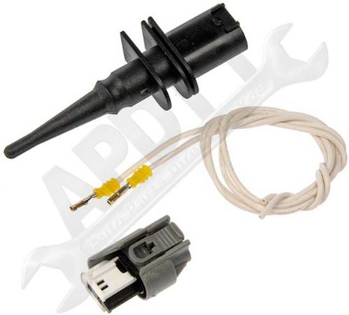 image for APDTY 013131 Ambient Air Temp AAT Temperature Sensor With Wiring Harne