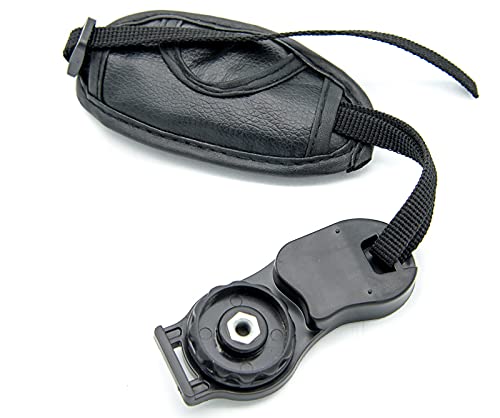 PROtastic® Leather DSLR Camera Hand Grip - Compatible with all brands Nikon, Canon, Olympus, Minolta, Pentax * Prevents drops and damage *