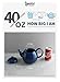 Sweese Porcelain Teapot, 40 Ounce Tea Pot - Large Enough for 5 Cups, Navy