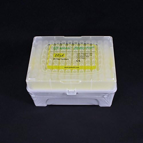 (case) Pipette Tips, 0.5-20 uL, Jet ZEROTIP, Sterile, Filter, 10 Racks of 96