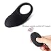 SVAKOM Winni Powerful Vibrating Cock Rings - Wireless Remote Control Penis Rings for Male or Couples - Adult Sex Toys Massagers Clitoral Stimulators Full Silicone Waterproof Vibes for Lovers(Black)