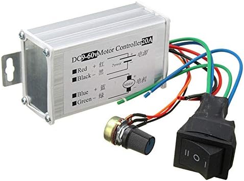 DC 12V 24V 36V 48V Soft Start Reversible Motor Speed Control PWM Controller PWM Hot Sale