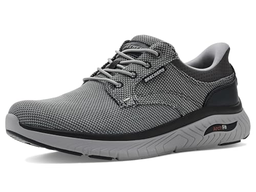 Skechers Men's Arch Fit Crosser - Ruger - BLK - 7 Medium