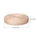Eshow Japanese Straw Cushion Tatami Floor Cushion Japanese Style Handcratfed Wicker Mat Futon Flat Meditation Cushion Zabuton Japanese Floor Pillow Eco-friendly and Breathable