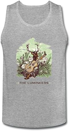 TYMLLER Men's The Lumineers Folk Rock Top Size L Deep Heather