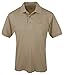 Tri-Mountain Men's Peak Performers Easy Care Pocket Shirt,Khaki,XL