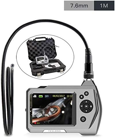 内視鏡カメラ 3 5インチ液晶モニター 直径7 6mm 1mコイル産業用チューブ