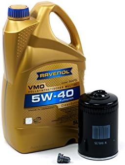 BLAU J1A5054-D VW Jetta IV Motor Oil Change Kit - 2000-05 w/ 4 Cylinder 1.8T Engine - 5w40