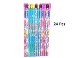 24 Pcs Peppa Pig Wood Pencils Birthday Party Favors Bag Fillers