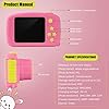 Kids Camera for 3-12 Year Old Girls, Digital Camera Girls Toys 2 inch for Children with 32GB SD Card Birthday Christmas…