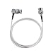 MOKOSE 3.3Ft(1M) 3G HD-SDI Cables 90 Degree Right Angle 75 Ohm SDI BNC Male Silver-Plated Coax Cable, BNC to BNC primary