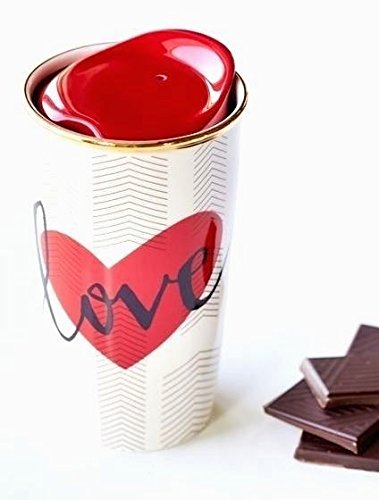 Starbucks Valentine's Day Double Wall Traveler Mug, 10 Fl Oz (11043795)
