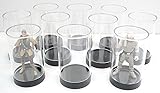 Cylinder Display Case Protech Acrylic Small for Star Wars, GI Joe and Other Q...