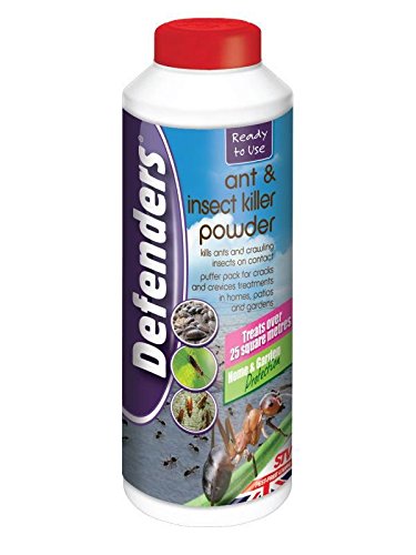 6 x DEFENDERS ANT & INSECT KILLER POWDER KILLS ANT/WOODLICE/COCKROACHES ETC 450G