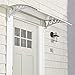 Natural Sunlight Door Canopies - White