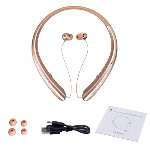 6 Bluetooth+Retractable+Headphones+Wireless+Earphones