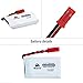 Noiposi 4 pcs 3.7v 750mAh 25c Lipo Battery (JST Plug) with X4 Charger for MJX X400 X400W X800 X300C Sky Viper S670 V950hd V950str HS200W National Geographic Quadcopter Drone