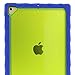 Gumdrop DropTech Clear Case Designed for The Apple iPad 9.7 (6th Gen and 5th Gen) Tablet for K-12 Students, Teachers, Kids - Royal Blue/Lime, Rugged, Shock Absorbing, Extreme Drop Protection