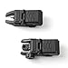 DX DA XIN Front & Rear Sights, Backup Sights Flip Up Sights Hunting Foldable Pop Up Sites 20mm Rail Picatinny Handguard Rail