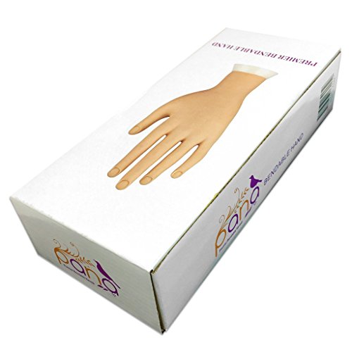Pana Brand Flexible Bendable Mannequin Hand Display Tool for Nail Art Training Practice