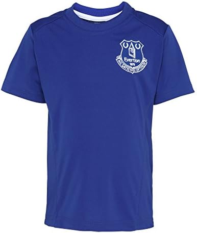 Official Football Merch Kids Everton Shirt - Ages 2-13 - Royal Blue - 89