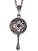 Purple Flower Diffuser Pendant 24" Chain - with Essential oil/Perfume Pads