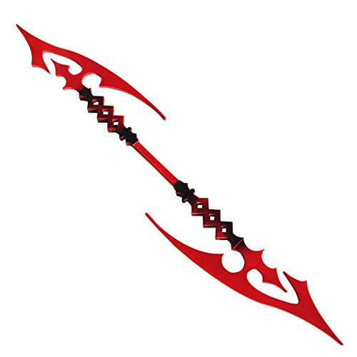 Mtxc Borderlands Cosplay Weapon Double edged sword Red