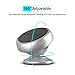 ICONFLANG Magnetic Car Holder Unique Magnetic Sitck Car Mount, Compatible with Most Case and Cell Phone – with 2 Metal Plates - Silver
