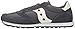 Saucony Originals Men's Jazz Lowpro Classic Retro Running Shoe, Charcoal/Off White, 8 M US