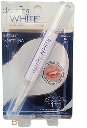 Dazzling White Instant Teeth Whitening Pen, 4 Shades Whiter in a Week, 0.07 Oz (1,000)