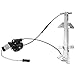 Power Window Regulator with Motor Assembly for 1998-2003 Dodge Durango & 2000-2004 Dodge Dakota Crew Cab Pickup, Front RH Passenger Side.