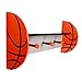 Trend Lab Basketball Wall Shelf with Pegs, Orange