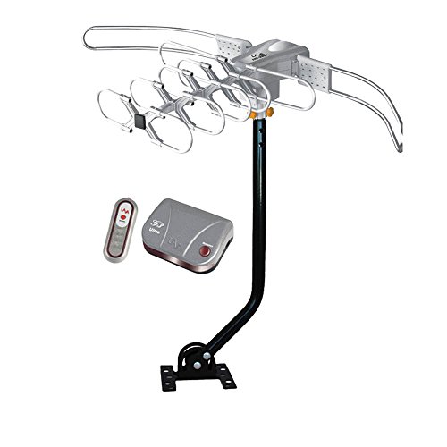 Lava hd-2805 uhf/vhf outdoor hdtv antenna bundle with j…